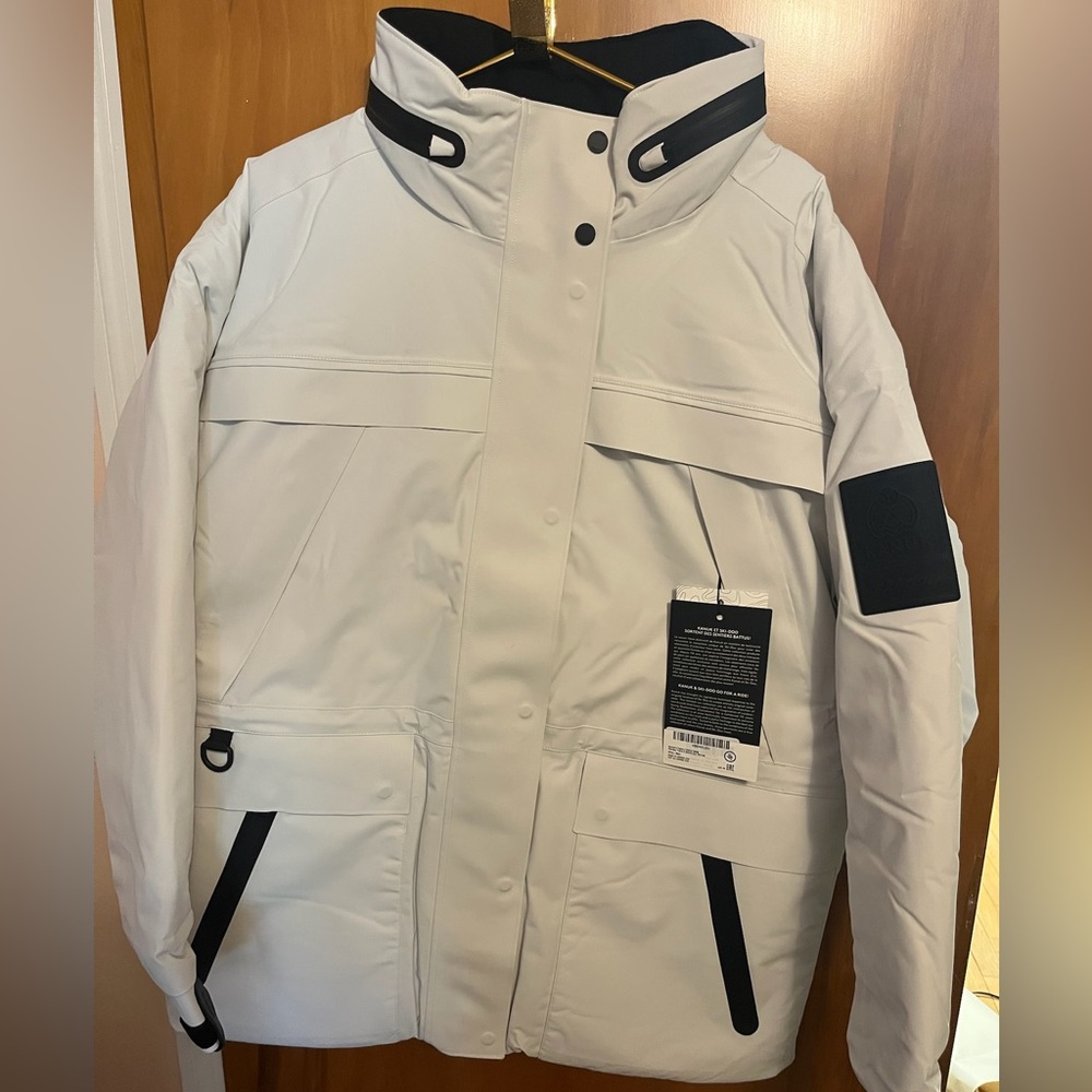 KANUK Typha X SKI-DOO Insulated Womens XL White Jacket NWT ($1025 retail!)